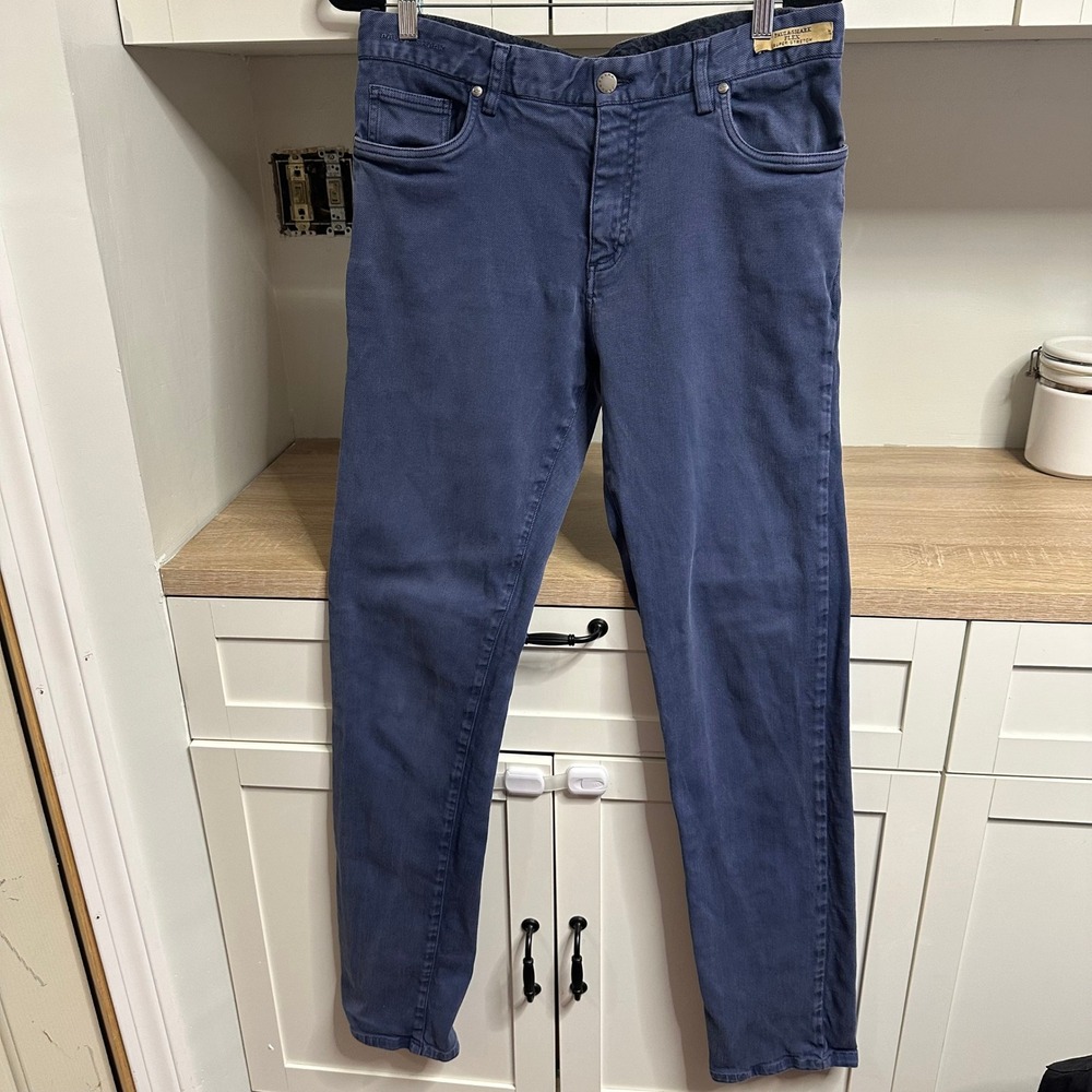 Paul & Shark Pants Mens 34 Flex Super Stretch Yachting Straight Trousers Preppy